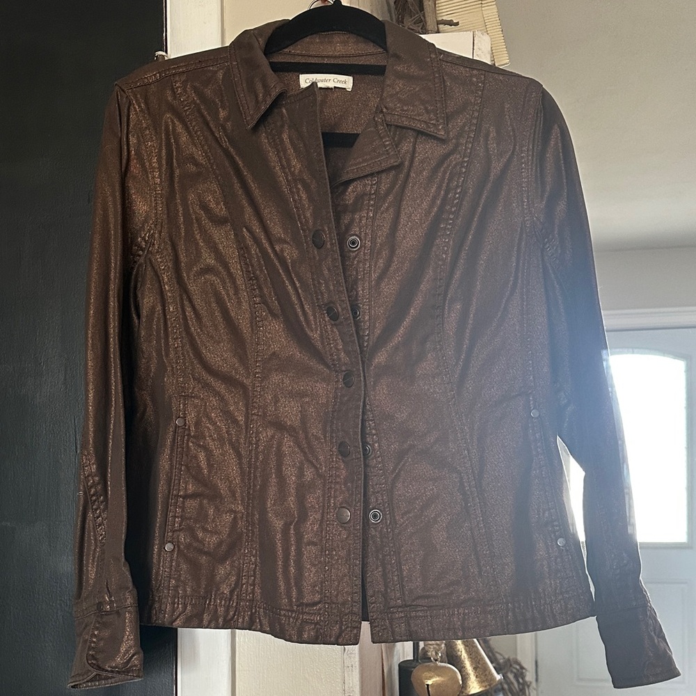 Coldwater Creek bronze Jacket